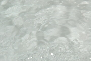 real water splashes and drops, abstract background