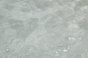 real water splashes and drops, abstract background