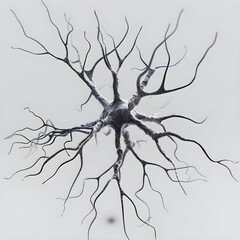 Beautiful design of a neuron a cell that receives processes and transmits information