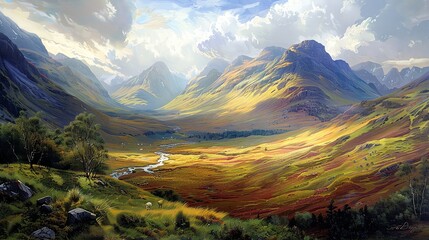 scenic highlands, breathtaking highlands