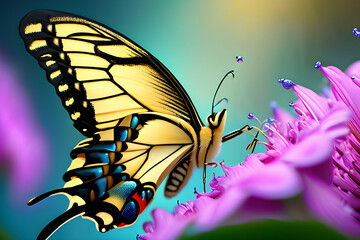 Draw me a golden swallowtail butterfly.
Generative AI