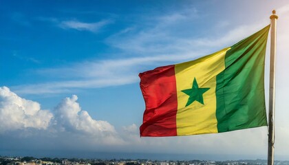 The Flag of Senegal