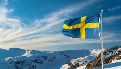 The Flag of Sweden