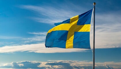 The Flag of Sweden
