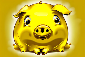 draw a golden pig.
Generative AI