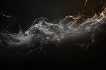 Free photo abstract background with colorful puffs of smoke and golden particle