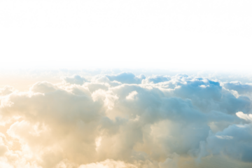 Clouds background, sunset clouds isolated on sky, cloud in PNG isolated on transparent background