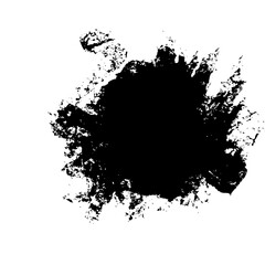 Dry paint stains brush stroke 