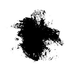 Dry paint stains brush stroke 