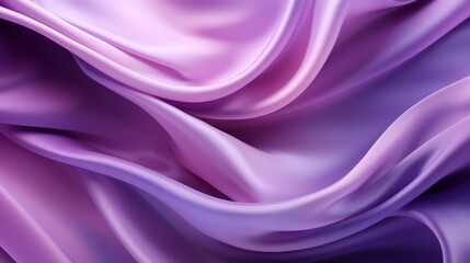 Obraz premium Abstract waves of a silky satin cloth, creating a dynamic and luxurious visual for creative projects,