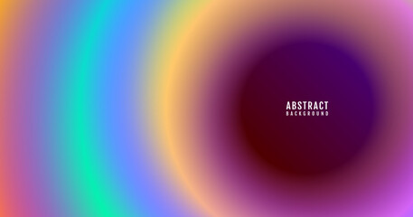 3D colorful abstract background overlap layer on bright space with blurred colors shape effect decoration. Modern graphic design element circles style concept for web, flyer, card, or brochure cover