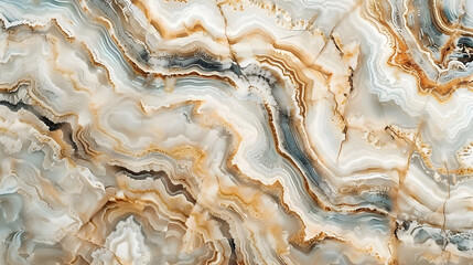 Obraz premium Natural breccia marble Swirls Marble background. Generative AI.