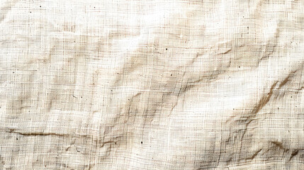 Natural linen material textile canvas texture marble background. Generative AI.