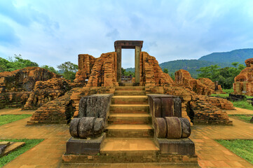 Temple Ruins of My Son Sanctuary World Heritage Site, Quang Nam Province, Vietnam