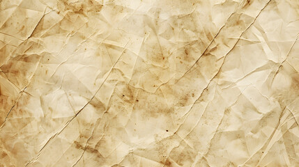 Old paper texture background with vintage paper background or texture, brown paper texture Old parchment paper, beige diagonal screen pattern marble background. Generative AI.