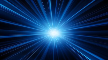 Fototapeta premium Radial blue light through the tunnel glowing in the darkness for print designs templates, Advertising materials, Email Newsletters, Header webs, e commerce signs retail shopping, advertisement busines