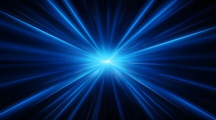 Radial blue light through the tunnel glowing in the darkness for print designs templates, Advertising materials, Email Newsletters, Header webs, e commerce signs retail shopping, advertisement busines