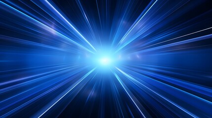 Radial blue light through the tunnel glowing in the darkness for print designs templates, Advertising materials, Email Newsletters, Header webs, e commerce signs retail shopping, advertisement busines