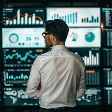 Data analytics unlocks the potential of big data, guiding strategic decisions with empirical evidence, business concept