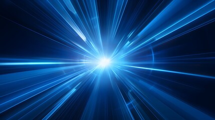 Radial blue light through the tunnel glowing in the darkness for print designs templates, Advertising materials, Email Newsletters, Header webs, e commerce signs retail shopping, advertisement busines