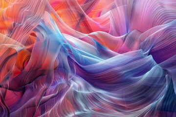 Obraz premium Explore the concept of digital sound manipulation through the lens of AIgenerated art