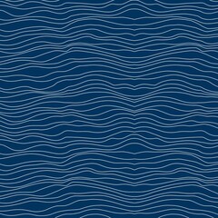 Obraz premium Seamless Wave Pattern Digital Paper Texture