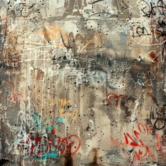graffiti on the wall