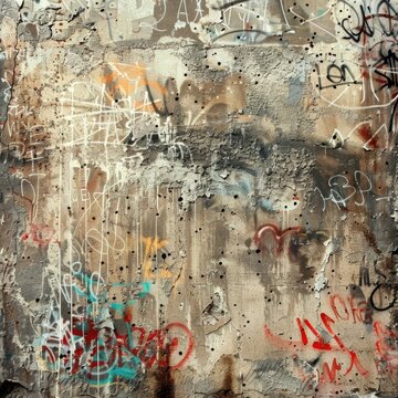 Fototapeta graffiti on the wall