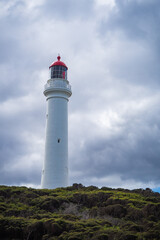 Fototapeta na wymiar Split Point lighthouse along the great ocean road, Melbourne