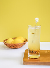 레몬에이드 메뉴 사진