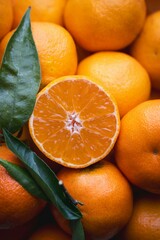 oranges and tangerines