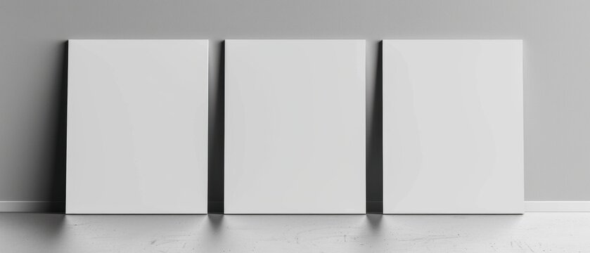 A minimalist approach to professionalism in this blank mockup design.