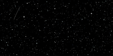 Abstract space. Seamless pattern
