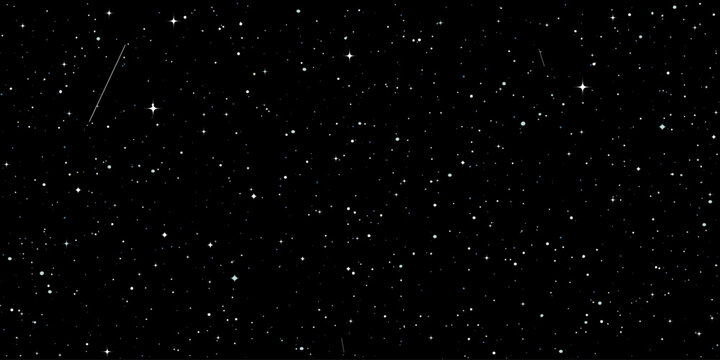 Abstract space. Seamless pattern