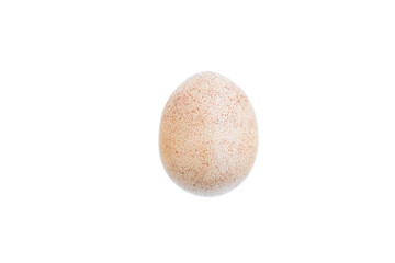 Chicken egg isolated on white background, Raw food, Food ingredient