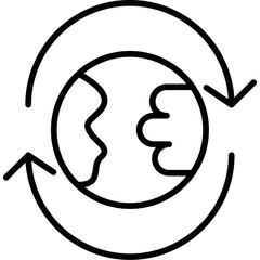 Circular Economy Icon