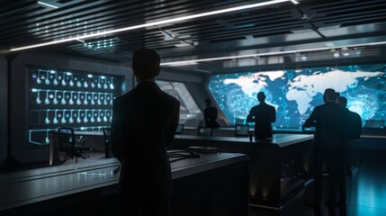 Cyber Sentinel: Safeguarding Sensitive Data in a Futuristic Security Hub