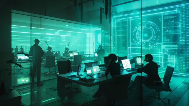 Cyber Sentinel: Safeguarding Sensitive Data in a Futuristic Security Hub
