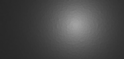 Gradient background black white abstract glowing color bright geometric backdrop, banner poster header design