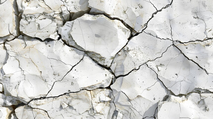 Realistic chipped marble high resolution tileable stone background. Generative AI.