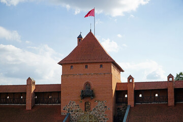Trakai, Lithuania - Medieval castle - entrance tower