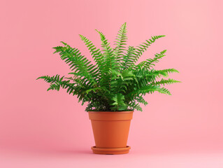 Lush Boston Fern in a pot