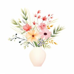 sparse floral arrangement