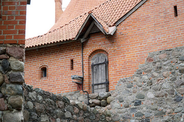 Trakai, Lithuania - Medieval castle - fortified walls