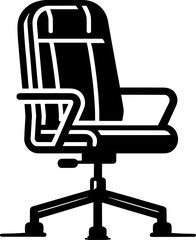 Executive chair furniture icon 14