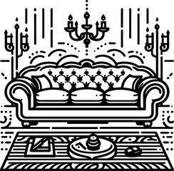 Divan furniture icon 9