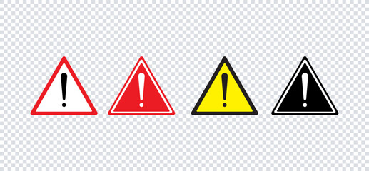Caution signs are used to indicate potential hazards or dangers. These signs typically feature symbols that represent danger or serve as a warning.