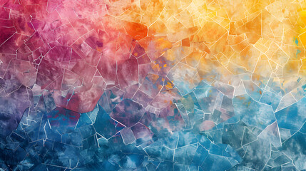 colorful creative texture background illustration vibrant grunge mosaic marble background. Generative AI.