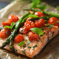 bruschetta with tomatoes and basil