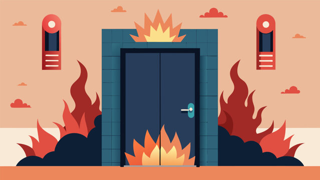 The temperature inside the elevator rises to uncomfortable levels creating a stifling and oppressive atmosphere that adds to the growing sense of.
